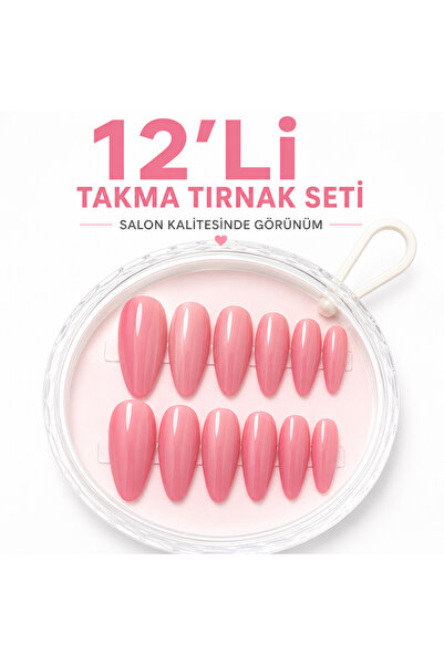Glowchemy Kendinden yapışkanlı takma tırnak seti