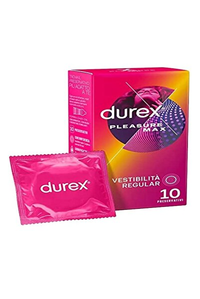 Durex Prezervative, Pleasure Max, 10 bucăți