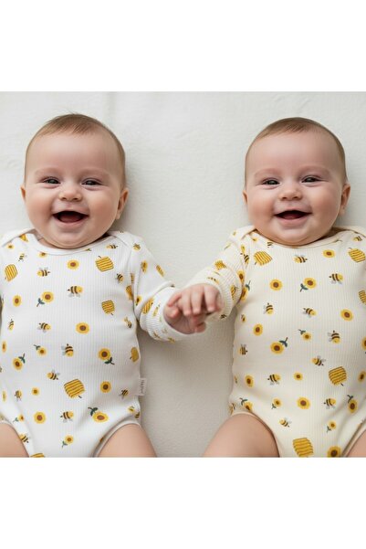 milay's life home collections 100% Cotton Stretchy Bodysuit for Babies and Ch...