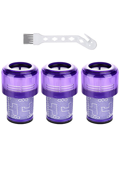 Choice 3PCS For Dyson V12 Detect Slim/SV 46, Washable HEPA Filter Replacement...