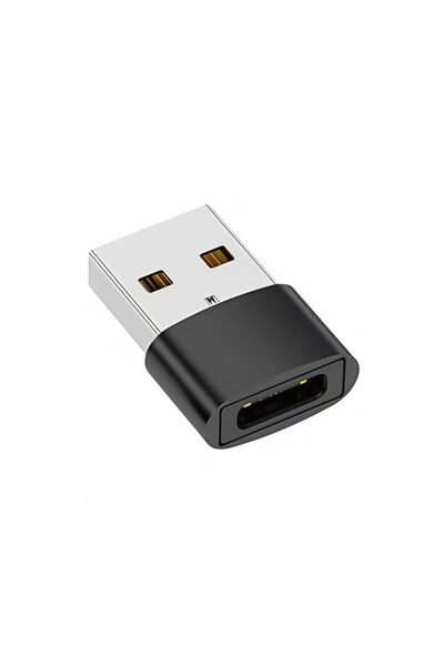 Choice Black1piece USB to Type C Adapter OTG Type C Female to USB Male Conver...