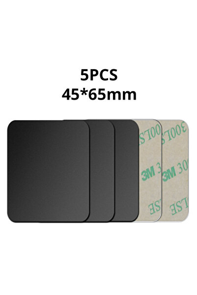 Choice10 5pcs Black 45x65mm Metal Plate For Magnetic Car Phone Holder Univers...