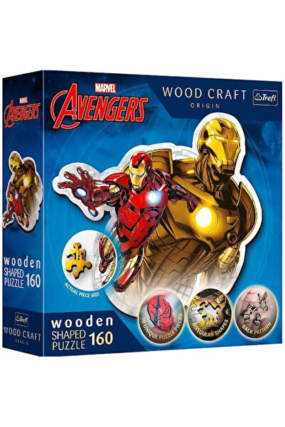 AVENGERS Puzzle din lemn pentru copii 160 piese