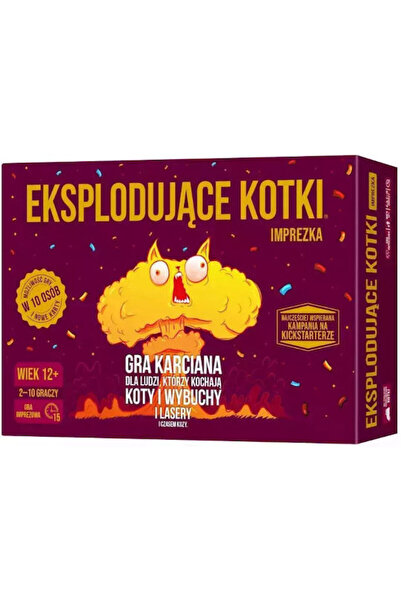 Rebel Joc de societate Kittens Game: Joc de petrecere pentru 2-10 jucători, 1...
