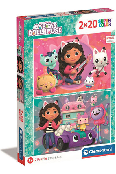 CLEMENTONI Puzzle pentru copii de 3+ ani, 20 piese