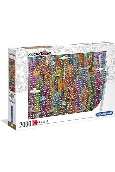 CLEMENTONI Mordillo Puzzle 2D 2000 piese 32565 Cod: 32565