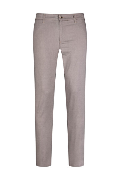 Hatemoğlu Vizon Regular Fit Yandan Cepli Pamuklu Jogger Pantolon