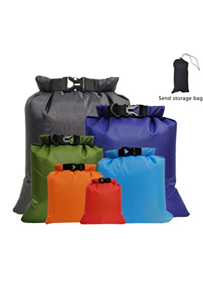 Choice6 Aolikes Mixed 5PCS 1.5/2.5/3/3.5/5/8L Waterproof Dry Bag Pack Sack Sw...