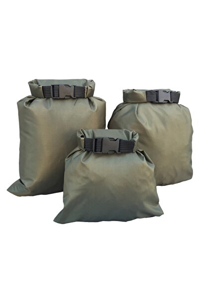 Choice7 Aolikes green 3pcs 1.5L 2.5L 3.5L 3Pcs Waterproof Dry Bag Storage Pou...
