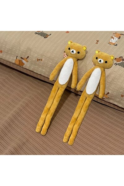 Choice1 Bandai 2PCS Hot Long Leg Rilakkuma Cartoon Toy Soft Stuffed Doll Bag ...
