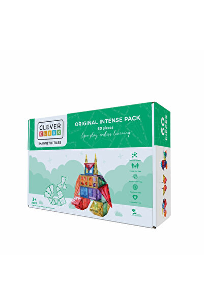 Cleverclixx Inventiv 60-piece magnetic building set,