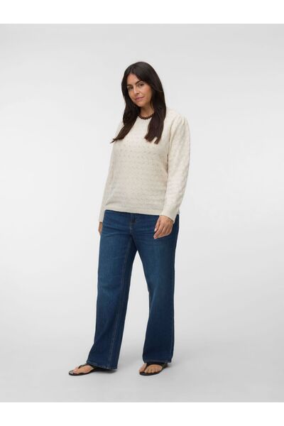 Veromoda Curve Strickpullover VMCDOFFY Strickpullover