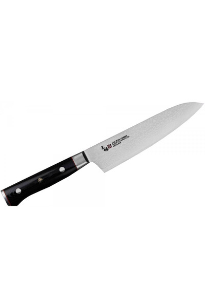 MCUSTA Cutit de bucatarie Zanmai Pro, 18cm, 33 straturi otel VG-10, maner mic...