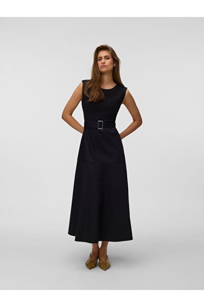 Vero Moda Kleid VMELLEN Langes Kleid