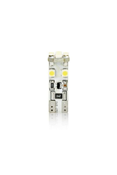 Vecta Set 2 becuri auto 12V T10 W2.1x9.5d 5W cu 8 leduri SMD 3528SMD Canbus ,...