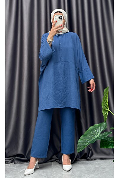 NİSUM MODA Shirted Ayrobin Trousers Suit