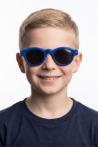 Bilge Karga Yecil Navy Black Boys' Sunglasses