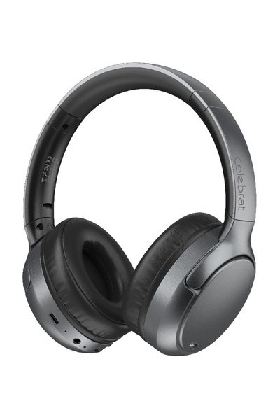 Celebrat headphones A41, ασύρματα & ενσύρματα, 40mm, 400mAh, ANC, μαύρα