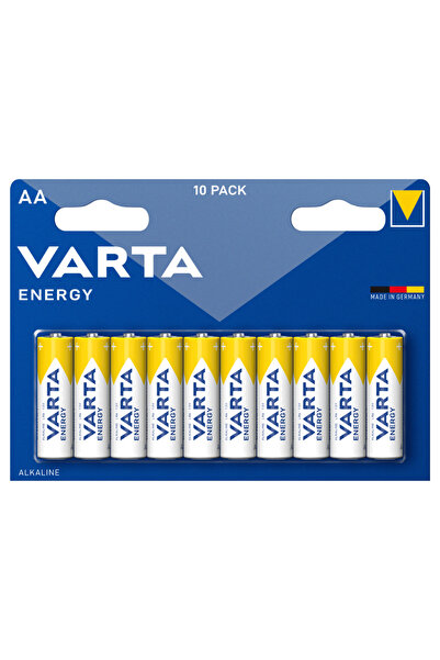 Varta Energy Αλκαλικές Μπαταρίες AA 1.5V 10τμχ