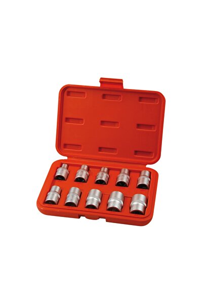 Extol Premium Set of 10 Torx keys 1/2", Extol Premium, CrV/S2, 8818128, L38mm...