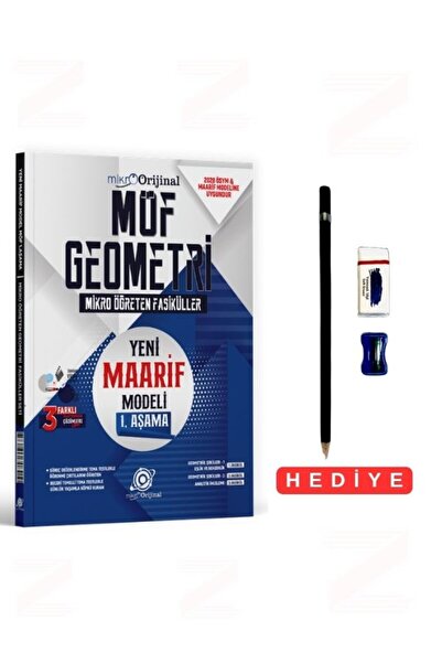 Orijinal Yayınları Möf Geometri Set Mikro Öğreten Fasiküller Yeni Maarif Mode...