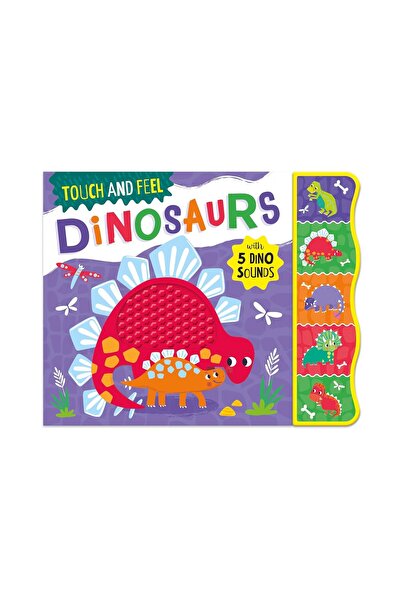North Parade Publishing 5 Button Silicon Sound Book - Dinosaur