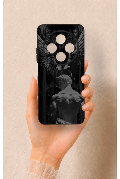 Vip Case غطاء سيليكون متوافق مع ريدمي 14C بنمط إيكاروس