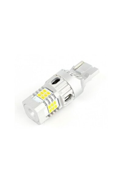 Xenon Bright Led Auto ALB T20, Super Canbus Cu 24 SMD 3020 12V Fără polaritat...