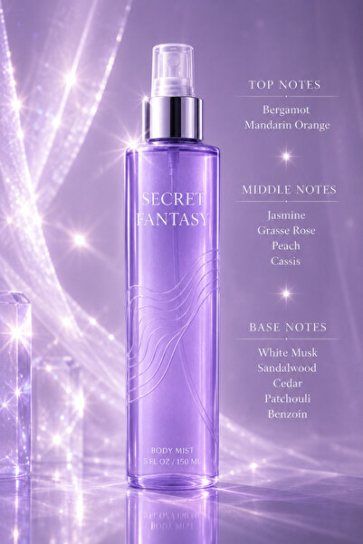 JARDIN D'OR JARDIN D’OR SECRET FANTASY Women Body Mist / Kadın Vucüt Spreyi v...