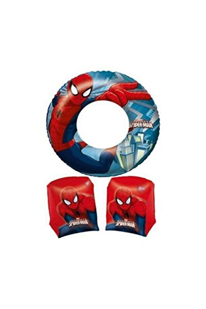 Empressco Çocuklar İçin Renkli Spiderman Kolluk ve Simit Seti, Eğlenceli ve G...