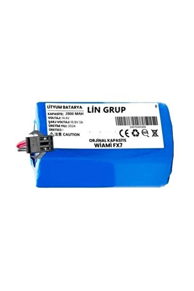 LİN GRUP Wiami FX-7 Uyumlu Batarya Pil 2800 Mah.