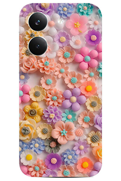 Kılıfland Xiaomi Poco X8 Pro Uyumlu Kılıf Boutique Baskılı Resimli Rengarenk ...
