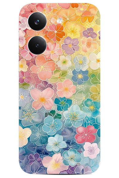 Kılıfland Xiaomi Poco X8 Pro Uyumlu Kılıf Boutique Baskılı Resimli Şahane Çiç...