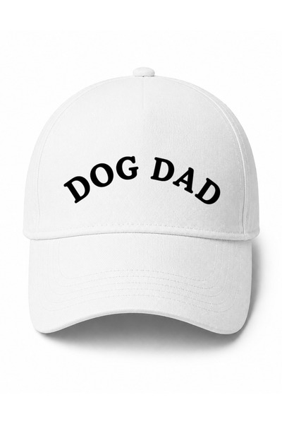 Krays Dog Dad Written Cotton Sports Cap - Gift for Dog Lovers Lover's Combina...