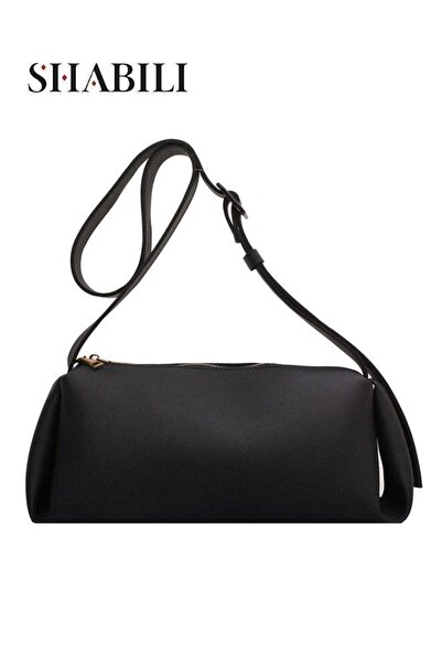 SHABILI Women Shoulder Bag PU Large-Capacity Multi-Pocket Sleek Crossbody Cro...