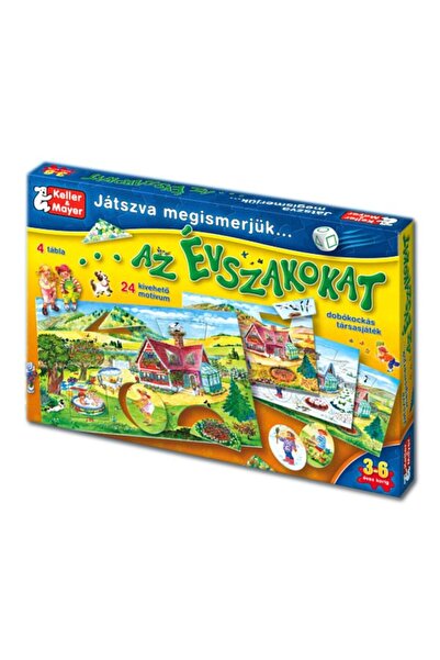 Keller & Mayer Carte interactivă Játszva megismerjük az évszakokat