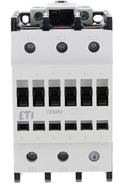 Eti Contactor de putere 80A 3P 230V AC 0z 0r Cem80.00-230v-50/60Hz 004650103