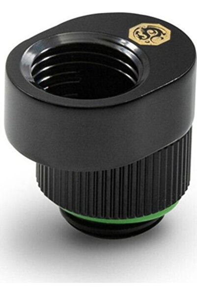 Bitspower Extensie Offset Neagră Set de 2 Piese