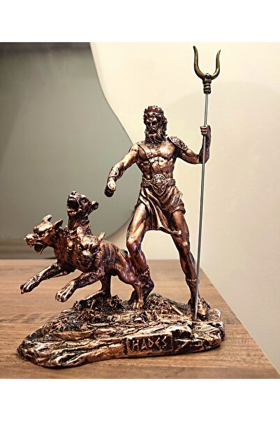 Antioch Art And Design Hades Biblo Yeraltı Dünyasının Tanrısı Cerberus Figürl...