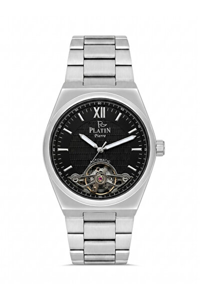 Platin Pierre Hds-1273Ga-A2 Steel Cord Automatic Men's Wristwatch