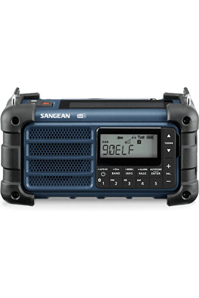 Sangean MMR-99 Φορητό Ραδιόφωνο Ηλιακό DAB Μπλε
