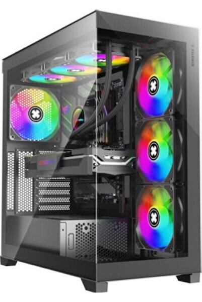Xilence Carcasă PC Xilent Gleam Gaming Midi Tower cu fereastră laterală și il...