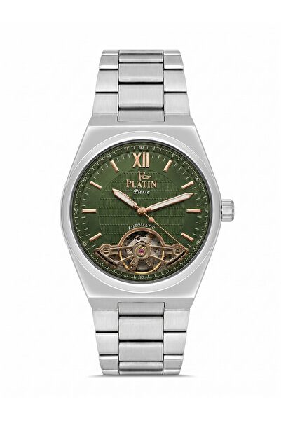 Platin Pierre Hds-1273Ga-A10 Steel Cord Automatic Men's Wristwatch