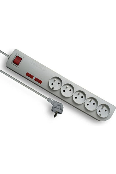 Elgotech Prelungitor cu 5 prize cu cablu de 3m Cod: PSF2-503