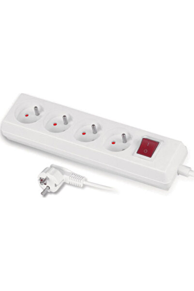 Plastrol Prelungitor cu 4 prize cu cablu de 5m Cod: PS-470WS/5