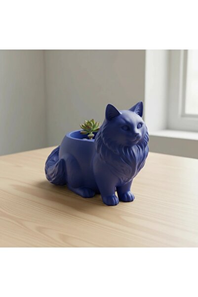 OEM Ghiveci Decorativ Pisica Norvegiană de Pădure pentru Plante Mici