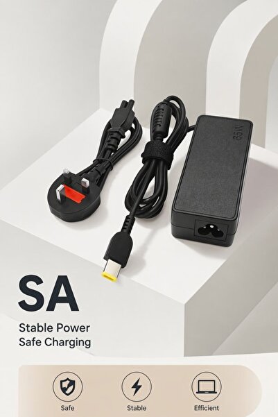 Generic One Abs Pc 65W Fast Charging Laptop Power Adapter Charger Travel Offi...