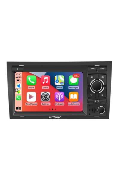 AUTONAV Navigație Android GPS dedicată Audi A4 B6 B7, Model Clasic, Stocare 1...