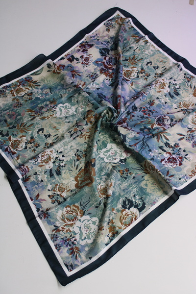 OttomanSilk Cotton Patterned Soft Scarf