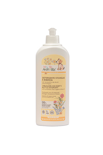 Baby Anthyllis Detergent solutie pentru vesela, biberoane si tetine, 1 litru,